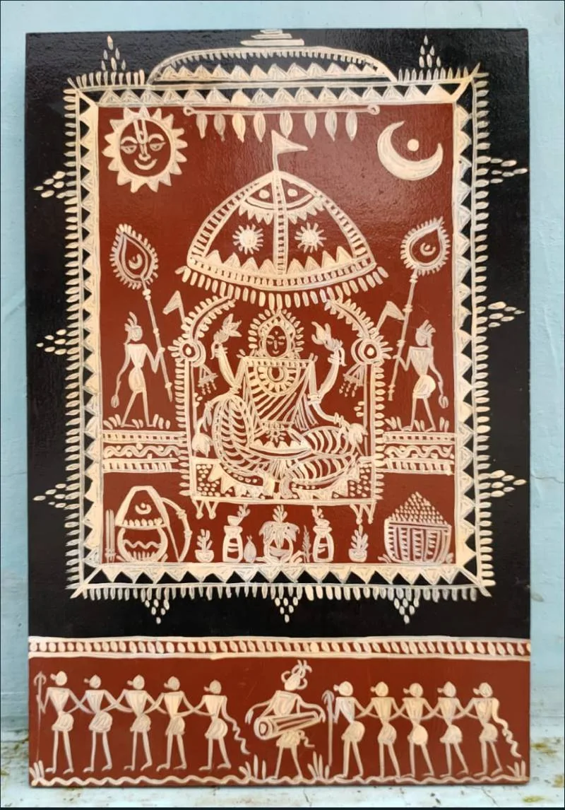 Laxmi Jagar Painting