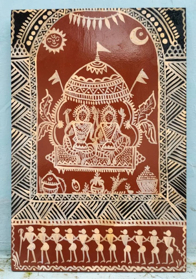 Laxmi Jagar Painting - Image 2