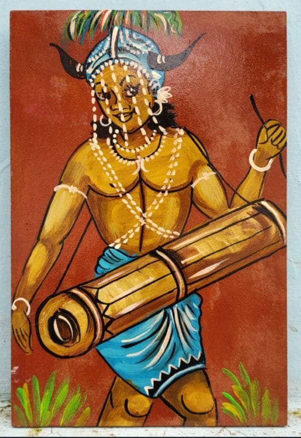 Tribal Man Paintings