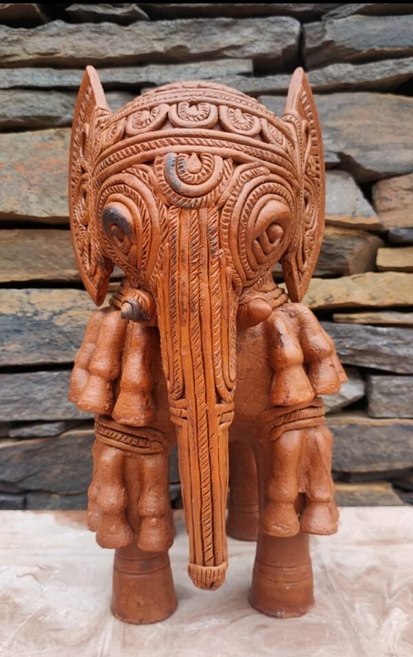 Terracotta Elephant - Image 2